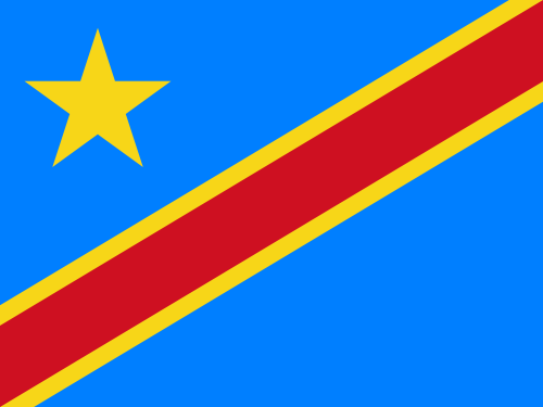 Flag of Congo (DRC)